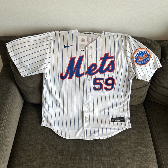 Nike Authentic New York Mets Sean Manaea #59 MLB Baseball Jersey